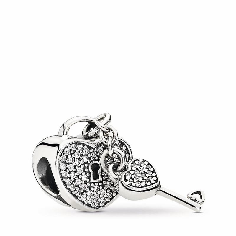 Talismane Pandora Lock Of Love Argint (ikJLKB8R)